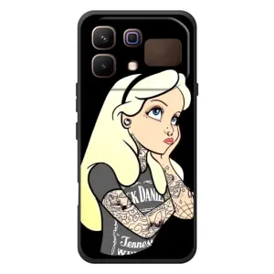 Чохол з друком для Infinix Note 60 - (Мода) (AlphaPrint) (Дівчина в тату)