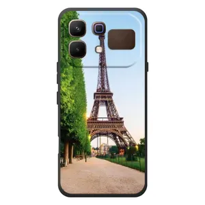 Чехол Эйфелева Башня для Infinix Note 60 - (AlphaPrint) (Дорога в Париж)