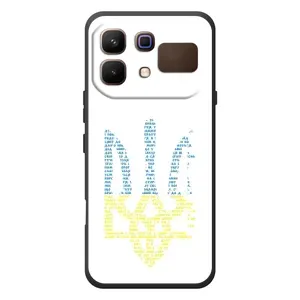 Чехлы для Infinix Note 60  Укр. Символика (AlphaPrint) (Герб из букв)