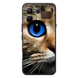 Чехлы с Котиками для Infinix Note 60 (VPrint) (Глаз кота)