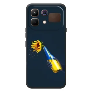 Чехол для Патриота Украины Infinix Note 60 - (AlphaPrint) (Коктейль молотова)