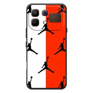 Чохли для Infinix Note 60 - з картинкою JORDAN (AlphaPrint) (Лого Джордан)