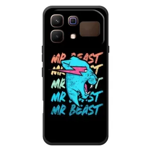 Чехлы Мистер Бист для Инфиникс Ноут 60 (logo Mr beast)