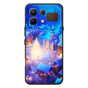Різдвяні Чохли для Infinix Note 60 (VPrint) (Різдвяне місто)