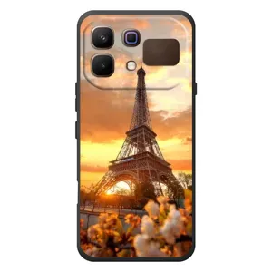Чехол Эйфелева Башня для Infinix Note 60 - (AlphaPrint) (Солнечная башня)