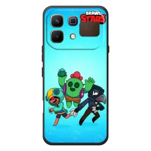 Чехлы Brawl Stars для Infinix Note 60 (AlphaPrint) (Тріо героїв)