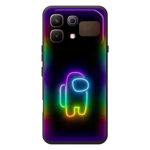 Чехол Амонг Ас для Infinix Note 60 (AlphaPrint) (Яркий скин)