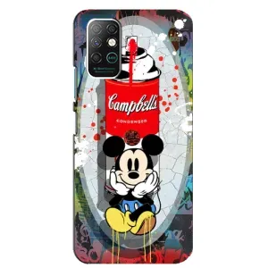 Чехол Disney Mouse Infinix Note 8 (PREMIUMPrint) (Американский Маус)