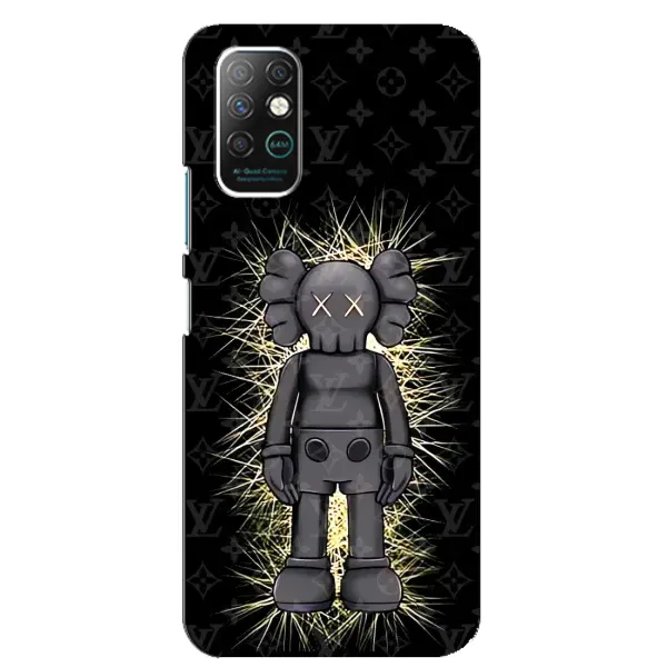 Чехол с принтом «Bearbrick LV» для Infinix Note 8