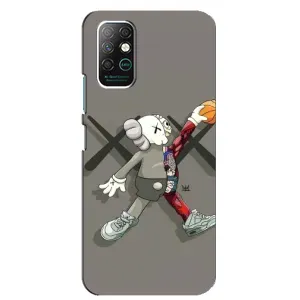 Чехлы для Infinix Note 8 - Bearbrick Louis Vuitton (PREMIUMPrint) (Беарбрик Джордан)
