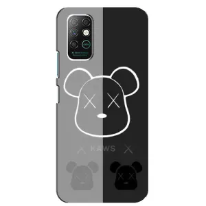 Чехлы для Infinix Note 8 - Bearbrick Louis Vuitton (PREMIUMPrint) (БеарБрик глаза)
