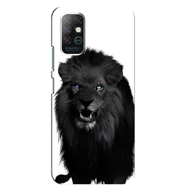 Чохол з принтом «Чорний ЛЕВ» для Infinix Note 8