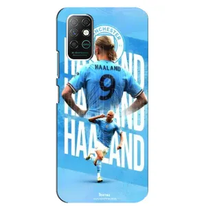 Чехлы с футболистом Ерлинг Холанд для Infinix Note 8 (AlphaPrint) (Erling Haaland)