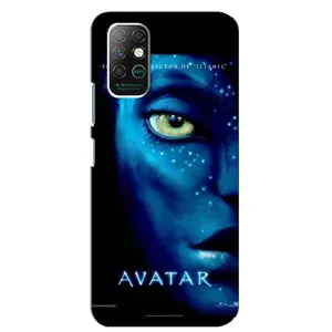 Чохли з фільму АВАТАР для Infinix Note 8 (AlphaPrint) (око Аватара)