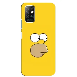 Чехол с Симпсонами для Infinix Note 8 (VPrint) (Гомер)
