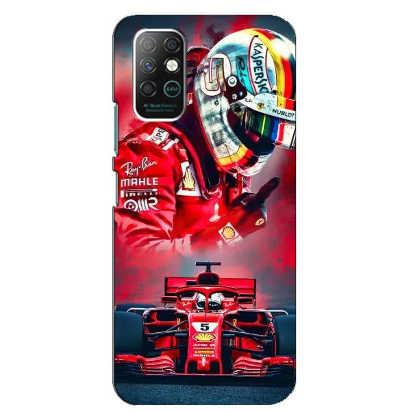 Чехол с принтом «Гонщик» для Infinix Note 8