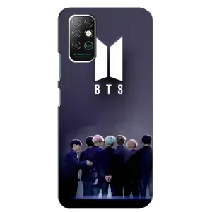 Чехлы BTS для Infinix Note 8 (AlphaPrint) (Группа BTS)