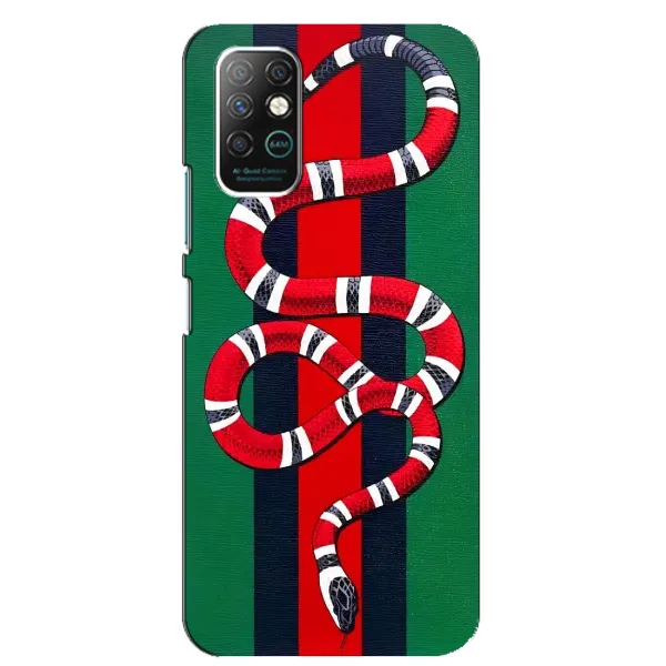 Чохол з принтом «Gucci змія» для Infinix Note 8