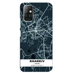 Чехлы для Инфиникс Ноут 8 Города Украины (Харьков)