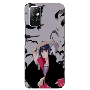 Анимешный чехол для Infinix Note 8 (Итачи Itachi)