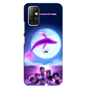 Чехлы BTS для Infinix Note 8 (AlphaPrint) (КИТ BTS)