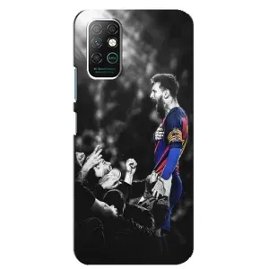 Чехлы Месси для Infinix Note 8 (AlphaPrint) (Lionel Messi)
