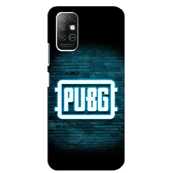 Чохол з принтом «Лого PUBG» для Infinix Note 8