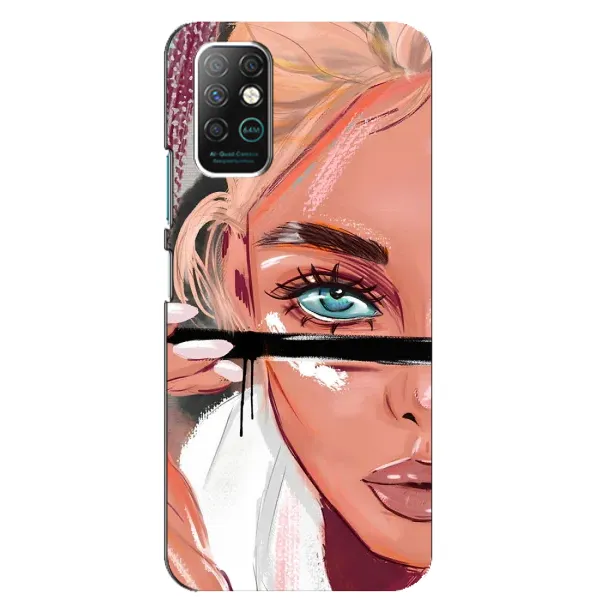 Чехол с принтом «Макияж» для Infinix Note 8 Чехол с принтом «Макияж» для Infinix Note 8