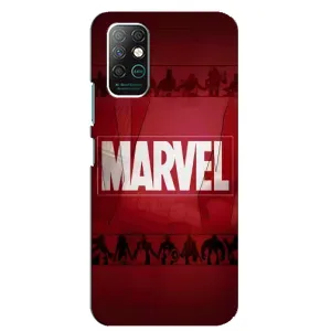 Чехол МАРВЕЛ для Инфиникс Ноут 8 (AlphaPrint) (MARVEL)