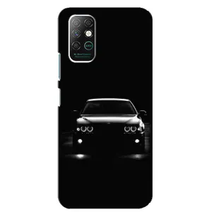 Чехол для Инфиникс Ноут 8 - с принтом БМВ (AlphaPrint) (Машина BMW)