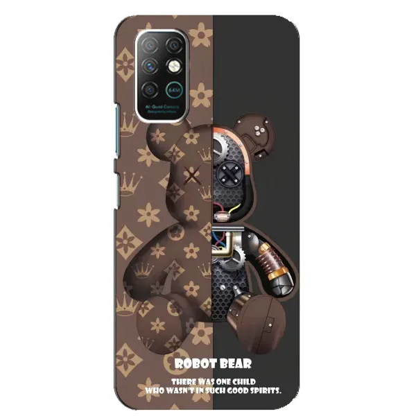 Чехол с принтом «Медведь Луи Витон» для Infinix Note 8