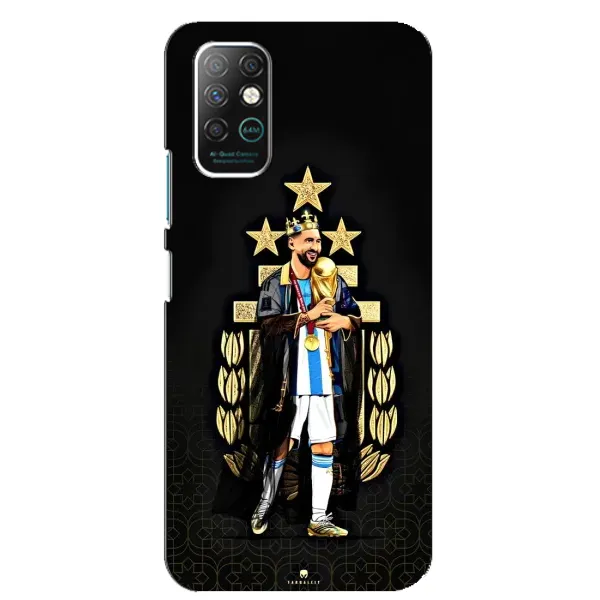 Чехол с принтом «Месси Король» для Infinix Note 8