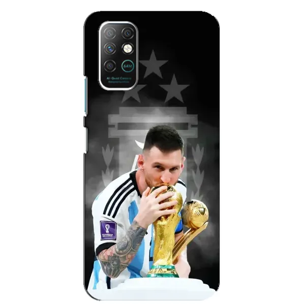 Чехол с принтом «Месси Чемпион» для Infinix Note 8