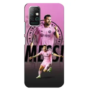 Чехлы для Инфиникс Ноут 8 - Лео Месси Маями (Messi Miami)