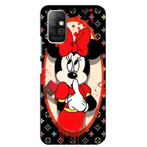 Чехол Disney Mouse Infinix Note 8 (PREMIUMPrint) (Минни Маус ЛВ)