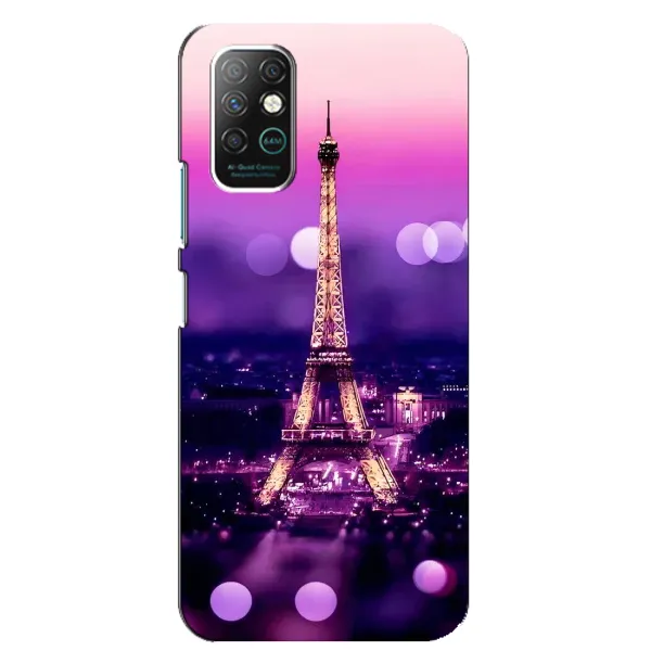 Чохол з принтом «Париж Башня» для Infinix Note 8