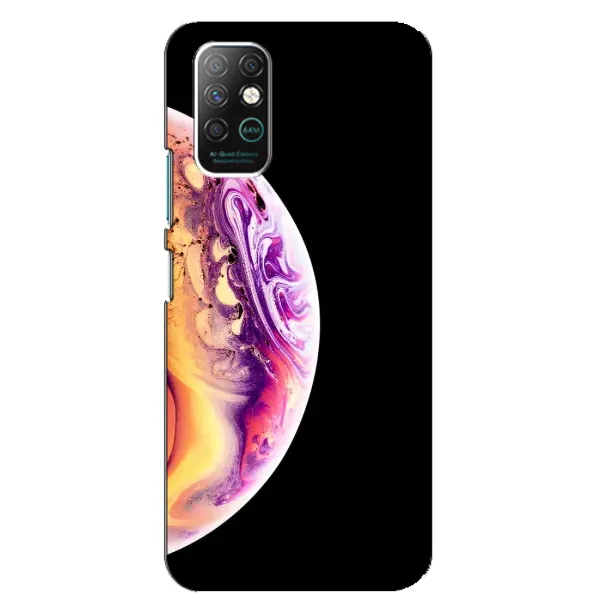 Чохол з принтом «Планета Айфон» для Infinix Note 8