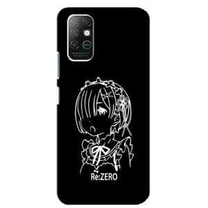 Чехлы Персонажи Аниме Наруто для Infinix Note 8 (AlphaPrint) (Re: Zero)