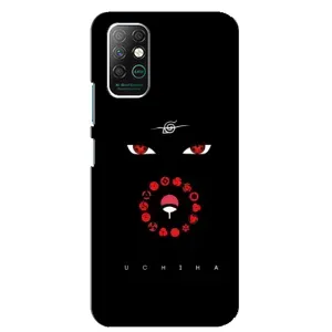 Чохли на тему: Ітачи Учіха для Infinix Note 8 (AlphaPrint) (очі Ітачі)