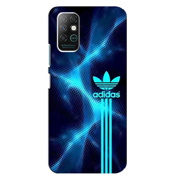 Чохол з принтом «Синій Адідас» для Infinix Note 8 Чохол з принтом «Синій Адідас» для Infinix Note 8