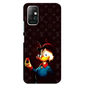 Чехлы для Infinix Note 8 - Скрудж МакДак Louis Vuitton (PREMIUMPrint) (Скрудж с бриллиантом)