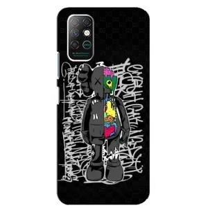 Чехлы для Infinix Note 8 - Bearbrick Louis Vuitton (PREMIUMPrint) (Стиль Bearbrick)
