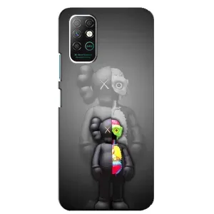 Чехлы для Infinix Note 8 - Bearbrick Louis Vuitton (PREMIUMPrint) (Тело Bearbrick)