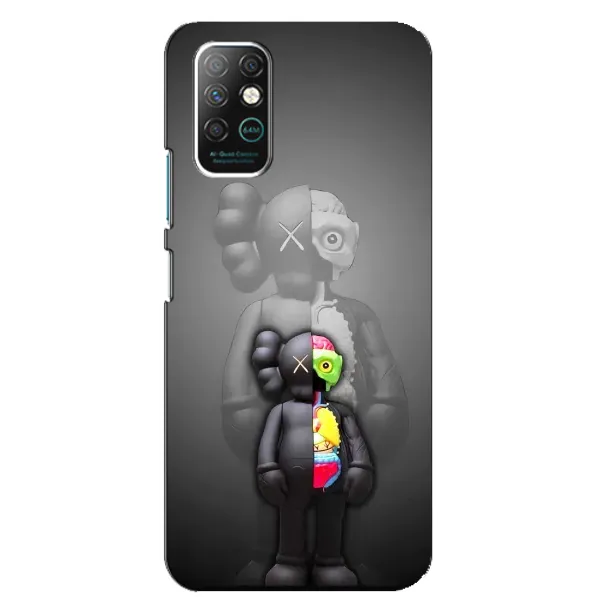 Чехол с принтом «Тело Bearbrick» для Infinix Note 8