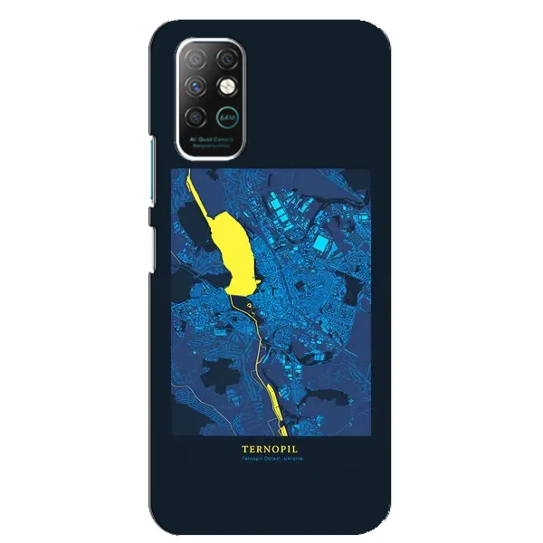Чехол с принтом «Тернополь» для Infinix Note 8