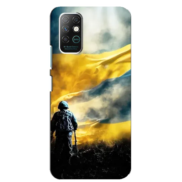 Чехол с принтом «Война» для Infinix Note 8