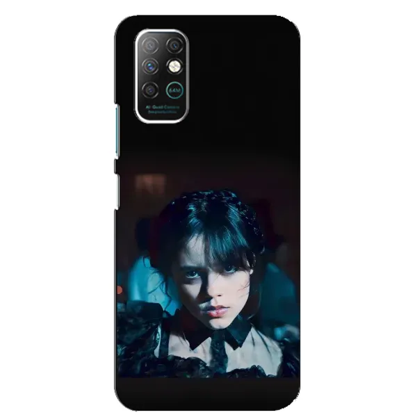 Чехол с принтом «взгляд Уэнздей» для Infinix Note 8
