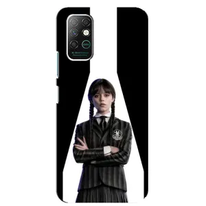 Чохли Венсдей на Infinix Note 8 Уенсдей (AlphaPrint) (W-Wednesday)