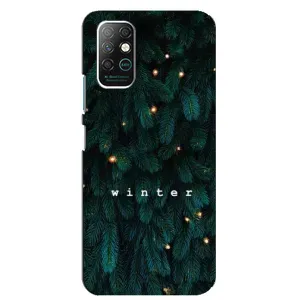 Новогодние, Праздничные Чехлы для Infinix Note 8 - 2024 год (Winter)