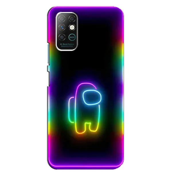 Чехол с принтом «Яркий скин» для Infinix Note 8